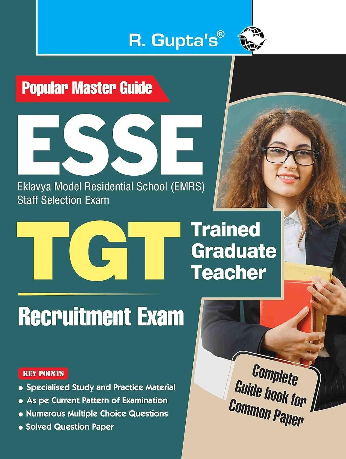 Esse : Emrs - Tgt Recruitment Exam Guide (For Common Paper)